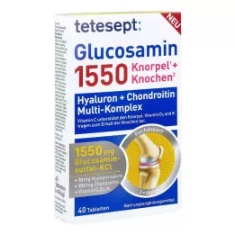 TETESEPT Glucosamine 1550 filmomhulde tabletten, 40 st