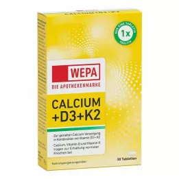 WEPA Calcium+D3+K2 Tabletten, 30 stuks