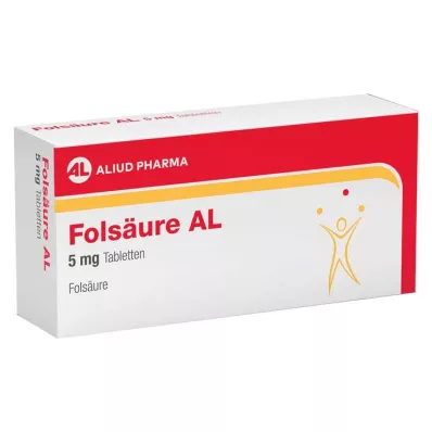 Foliumzuur AL 5 mg tabletten, 50 st