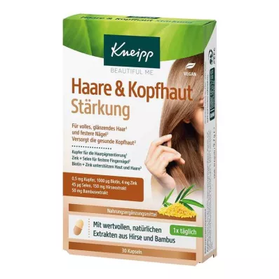 KNEIPP Haar &amp; Hoofdhuidversterkende capsules, 30 stuks