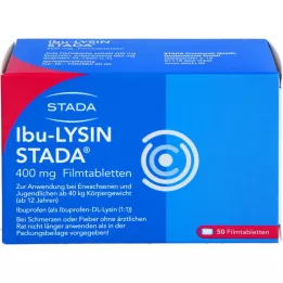 IBU-LYSIN STADA 400 mg filmomhulde tabletten, 50 st