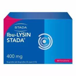 IBU-LYSIN STADA 400 mg filmomhulde tabletten, 50 st