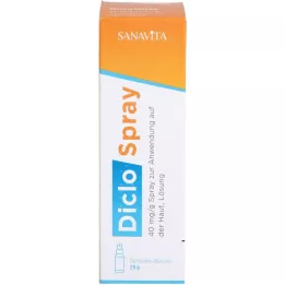 DICLOSPRAY 40 mg/g spray voor toepassing op de huid, 25 g