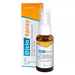 DICLOSPRAY 40 mg/g spray voor toepassing op de huid, 25 g