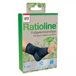 RATIOLINE Enkelbandage maat M, 1 stuk