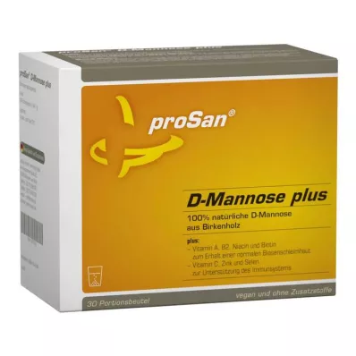 PROSAN D-mannose plus poeder, 30 g PROSAN D-mannose plus poeder, 30 g