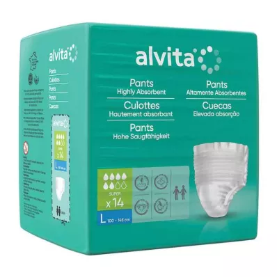 Alvita Incontinentiebroekjes supergroot, 14 stuks