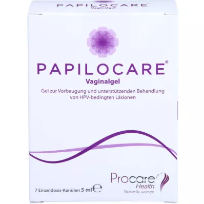 PAPILOCARE Vaginale gel, 7X5 ml