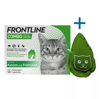 FRONTLINE Combo Spot on preparaat voor kattenhuid, 3 stuks FRONTLINE Combo Spot on preparaat voor kattenhuid, 3 stuks
