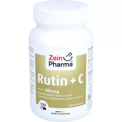 RUTIN 500 mg+C capsules, 120 st