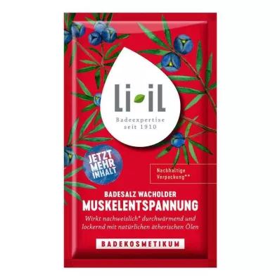 LI-IL Jeneverbes badzout spierontspanning, 80 g