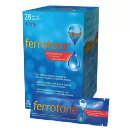 FERROTONE Natuurlijk ijzer zakje, 28X20 ml