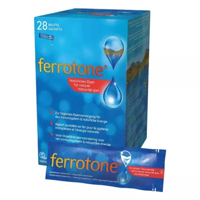 Ferrotone zak van natuurlijk ijzer, 28X20 ml Ferrotone zak van natuurlijk ijzer, 28X20 ml