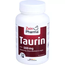 TAURIN 500 mg capsules, 120 st
