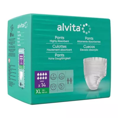 ALVITA Incontinentiebroek maxi xl, 14 stuks