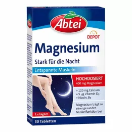 ABTEI Magnesium Sterk voor de Nacht Depot Tabl.TF, 30 st