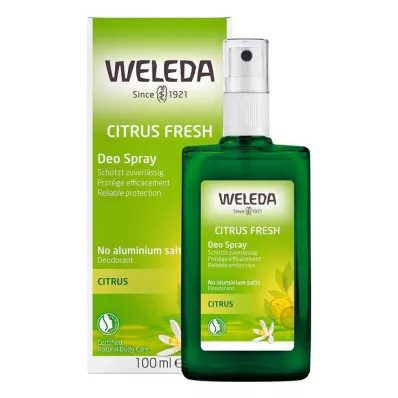 Weleda Citrus Frisse Deodorantspray, 100 ml Weleda Citrus Frisse Deodorantspray, 100 ml