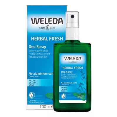 WELEDA Kruiden Fris Deo Spray Salie, 100 ml