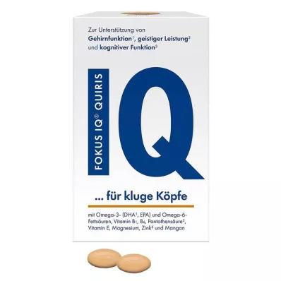 FOKUS IQ QUIRIS Zachte capsules, 120 st