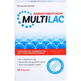MULTILAC Intestinal Synbiotic enteric capsules, 30 stuks