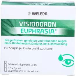 VISIODORON Euphrasia oogdruppels, 10X0,4 ml