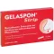 GELASPON Strip 1x1x4 cm gelatine spons, 4 stuks