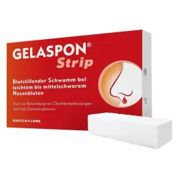 GELASPON Strip 1x1x4 cm gelatine spons, 4 stuks