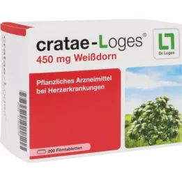 CRATAE-LOGES 450 mg Meidoorn filmomhulde tabletten, 200 st