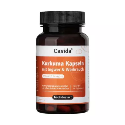 KURKUMA+INGWER+Incense capsules hooggedoseerd, 90 stuks