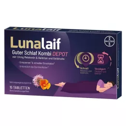 LUNALAIF Good Sleep Combi Depot Tabletten, 15 stuks