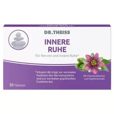 DR.THEISS Innerlijke kalmeringstabletten, 30 stuks DR.THEISS Innerlijke kalmeringstabletten, 30 stuks