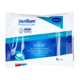 STERILLIUM Protect &amp; Care oppervlaktedesinfectiedoekjes, 10 stuks