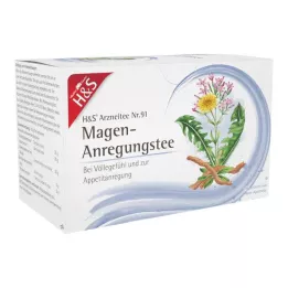 H&amp;S Maagstimulerende Thee Filterzakje, 20X2.0 g