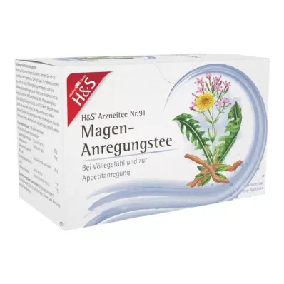 H&amp;S Maagstimulerende Thee Filterzakje, 20X2.0 g
