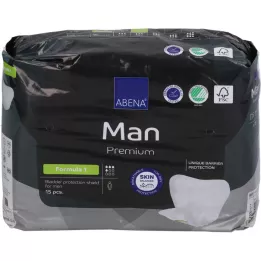 ABENA Man Premium formule 1 inlegvellen, 15 stuks