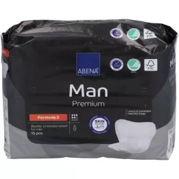 ABENA Man Premium formule 2 inlegvellen, 15 stuks