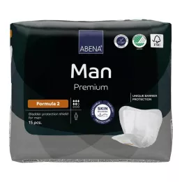 ABENA Man Premium formule 2 inlegvellen, 15 stuks