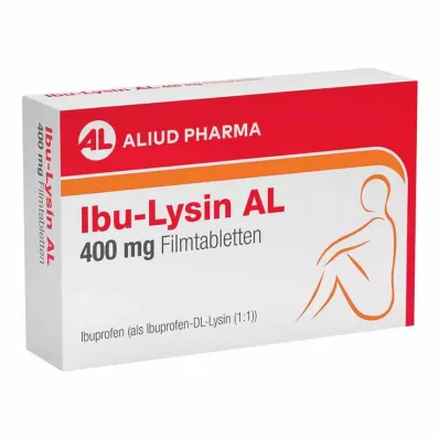 IBU-LYSIN AL 400 mg filmomhulde tabletten, 20 st IBU-LYSIN AL 400 mg filmomhulde tabletten, 20 st
