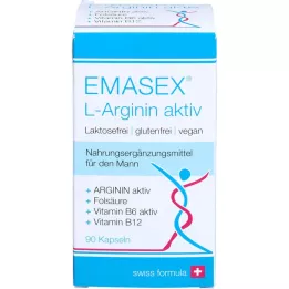 EMASEX L-Arginine actieve capsules, 90 capsules