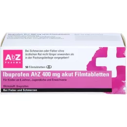 IBUPROFEN AbZ 400 mg acute filmomhulde tabletten, 50 st