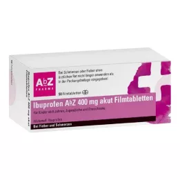 IBUPROFEN AbZ 400 mg acute filmomhulde tabletten, 50 st
