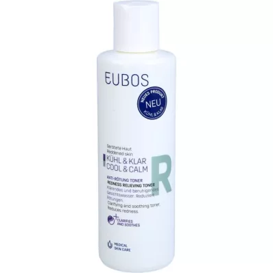 EUBOS KÜHL &amp; KLAR Toner tegen roodheid, 200 ml