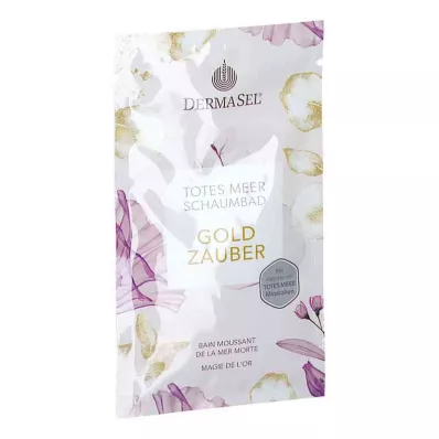 DERMASEL Dode Zee-schuimbad Gold Magic, 40 ml DERMASEL Dode Zee-schuimbad Gold Magic, 40 ml
