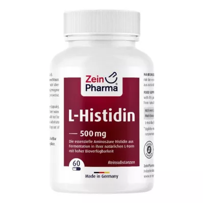 L-HISTIDIN 500 mg capsules, 60 st