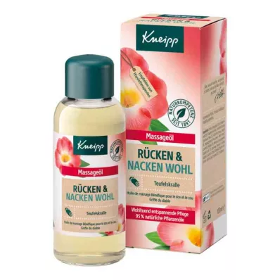 KNEIPP Massageolie Rug & Nek goed, 100 ml KNEIPP Massageolie Rug & Nek goed, 100 ml