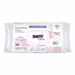 SENI care sensitive vochtige verzorgingsdoekjes, 68 stuks