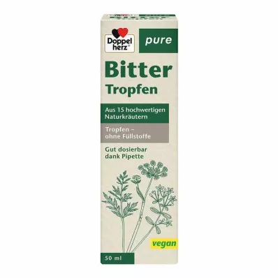 DOPPELHERZ Bittere druppels puur, 50 ml DOPPELHERZ Bittere druppels puur, 50 ml