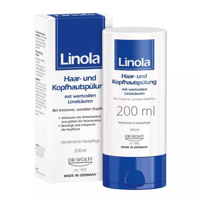 LINOLA Conditioner voor haar en hoofdhuid, 200 ml LINOLA Conditioner voor haar en hoofdhuid, 200 ml