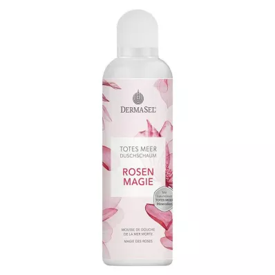 DERMASEL Dode Zee Doucheschuim Rose Magic, 200 ml