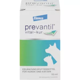 PREVANTIL vital-cure suspensie voor honden/katten, 50 ml